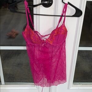 Victoria’s Secret Babydoll Lingerie Top (34B)